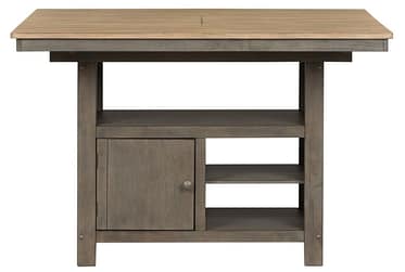 Lindsey Farm Gray Counter Height Island Table