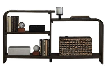 Perspectives Espresso Sofa Table