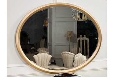 Fantosini Gold Leaf Wall Mirror By Michael Amini