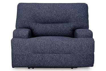 Acklen Place Navy Wide Seat Power Recliner