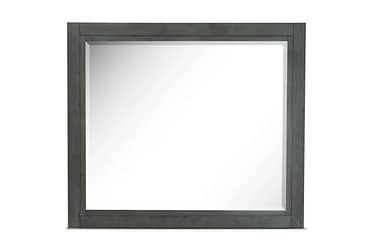 Plum Creek Ravenwood Black Landscape Mirror