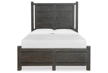 Plum Creek Ravenwood Black Queen Bed