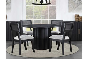 Colvin Black 5 Piece Dining Set