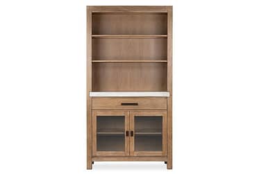 Plum Creek Sierra Brown Display Cabinet