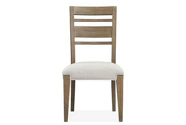 Plum Creek Sierra Brown Upholstered Dining Side Chair