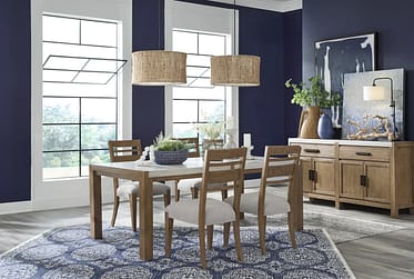 Plum Creek Sierra Brown 5 Piece Dining Set