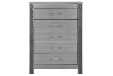 Logan Silver 6-Drawer Chest