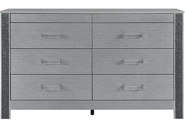 Logan Silver 8-Drawer Dresser