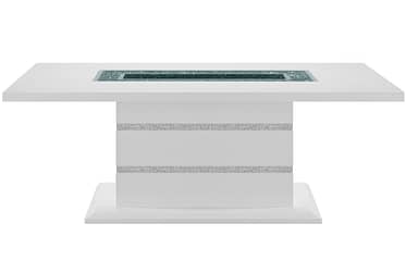 Monaco White Dining Table