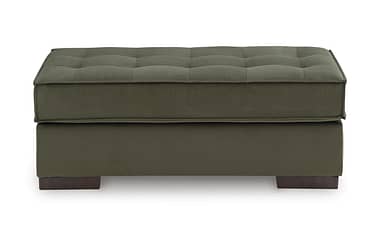 Caspian-Town Olive Oversized Accent Ottoman