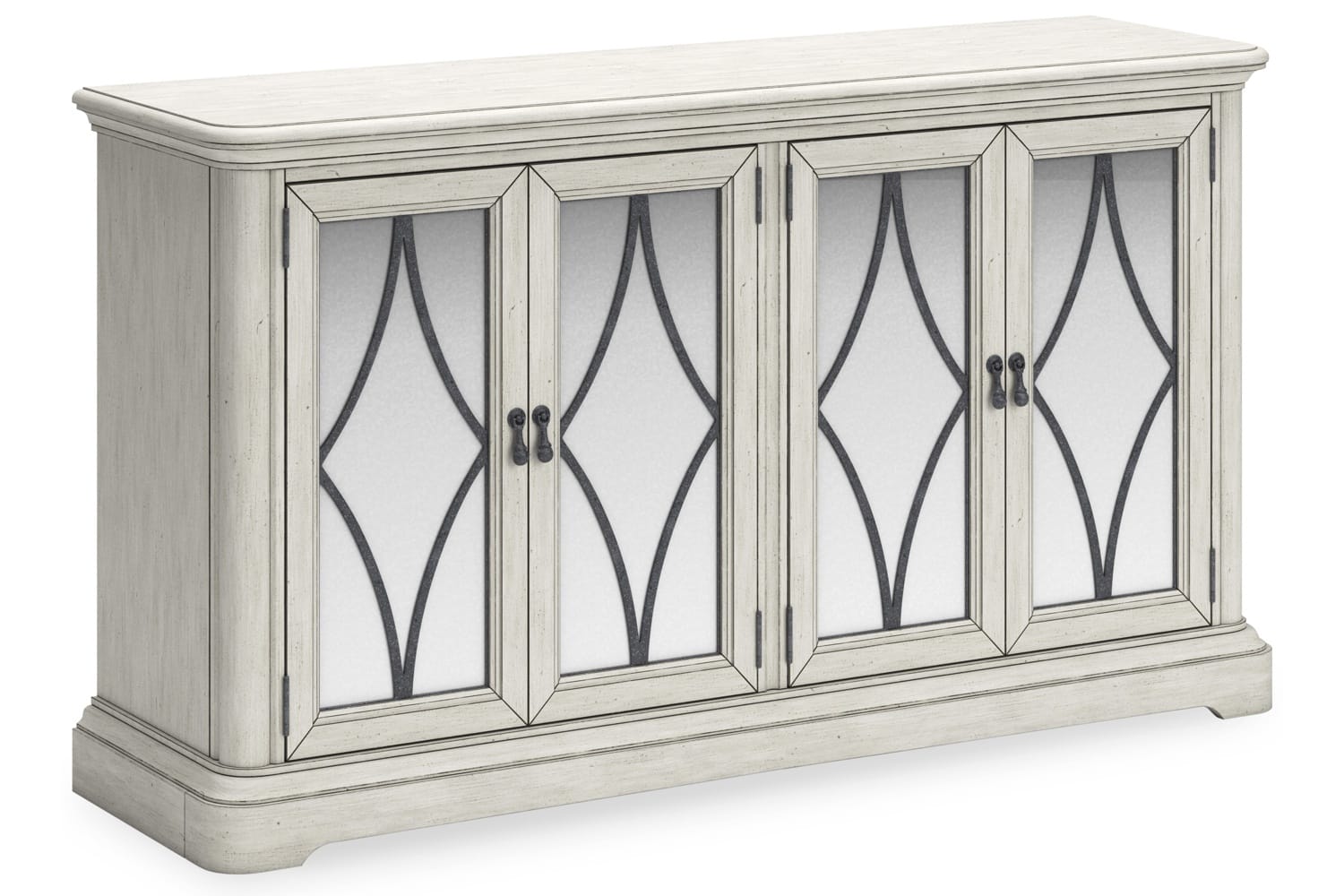 Arlendyne Antique White 4-Door Dining Server - Georgia Furniture Mart