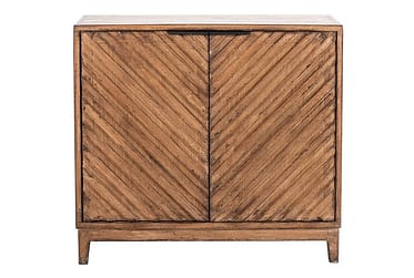 Aurora Antique Natural 2 Door Cabinet