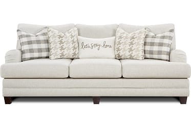 Basic Wool 94″ Sofa