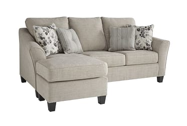 Abney Driftwood 92″ Sofa With Chaise