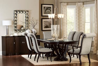 Savion Dining Set With 4 Side Chairs And 2 Arm Chairs