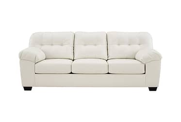 Donlen White 95″ Sofa