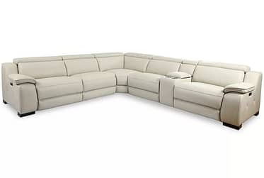 70009 Oyster 116″ 6 Piece Sectional