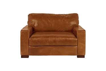 Splendor Chestnut Leather Chair
