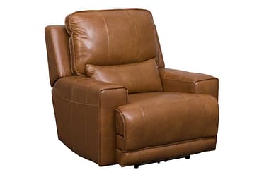 8005 Camel Leather Power Reclining