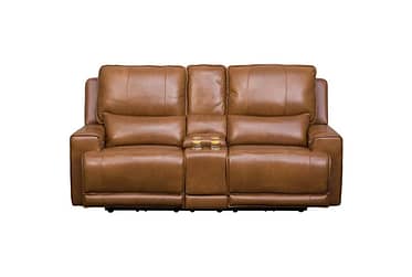 8005 Camel Leather Power Reclining Loveseat