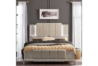 Montage LED Upholstered King Bed