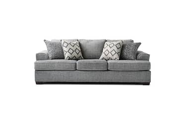 Ritzy Gray 98″ Sofa