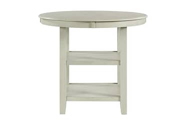 Amherst White Counter Height Dining Table