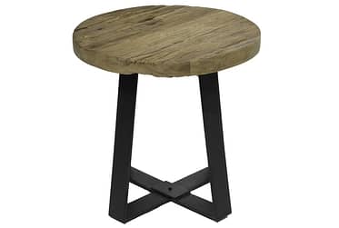 Trunk Natural Distressed End Table
