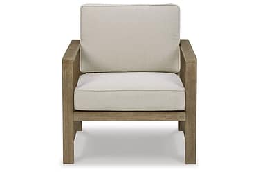 Fynnegan Light Brown Lounge Chair Set