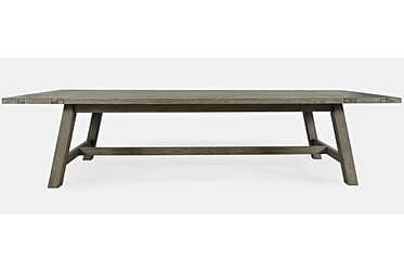 Telluride Driftwood Trestle Extension Dining Table