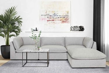Boston Marble 4 Piece Sectional