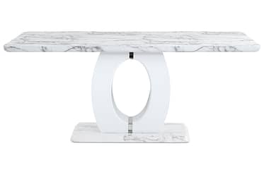D894 Marble 3 Piece Dining Table
