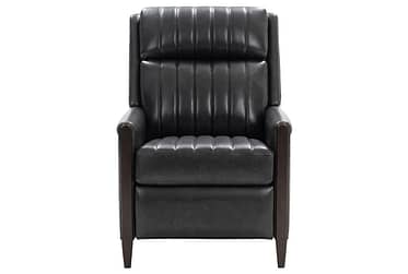 Davidson Edgewater Charcoal Leather Power Recliner