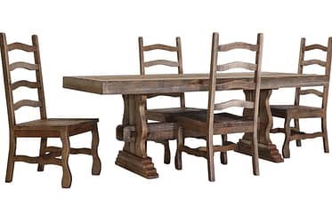 Marquez Solid Wood 5 Piece Dining Set