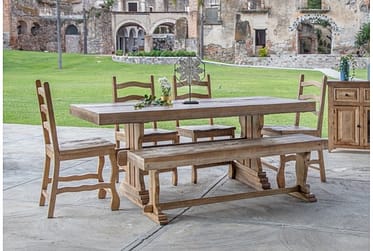 Marquez 6 Piece Dining Set With Bench