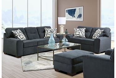 Renzo Skylight 2 Piece Sofa & Loveseat Set