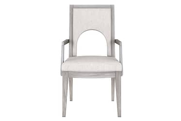 Vault Mink Upholstered Arm Chair