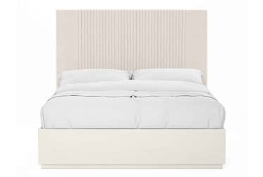 Blanc King Upholstered Bed