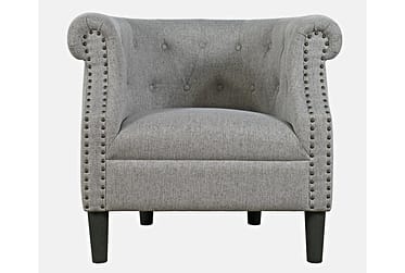 Lily Ash Barrel Back Accent Chair