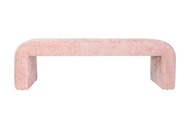 Sophia Pink Upholstered Bench