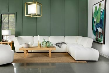 Sunny Natural 6-Piece Sectional