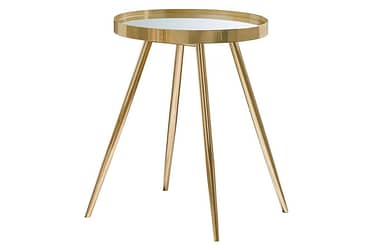 Kaelyn Gold End Table