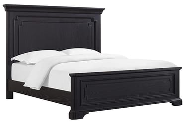 Lafayette Charcoal King Panel Bed