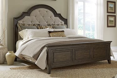 Paradise Valley Upholstered Arch Queen Bed