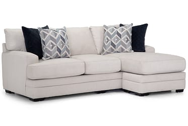 Laken Shell Sofa With Chaise