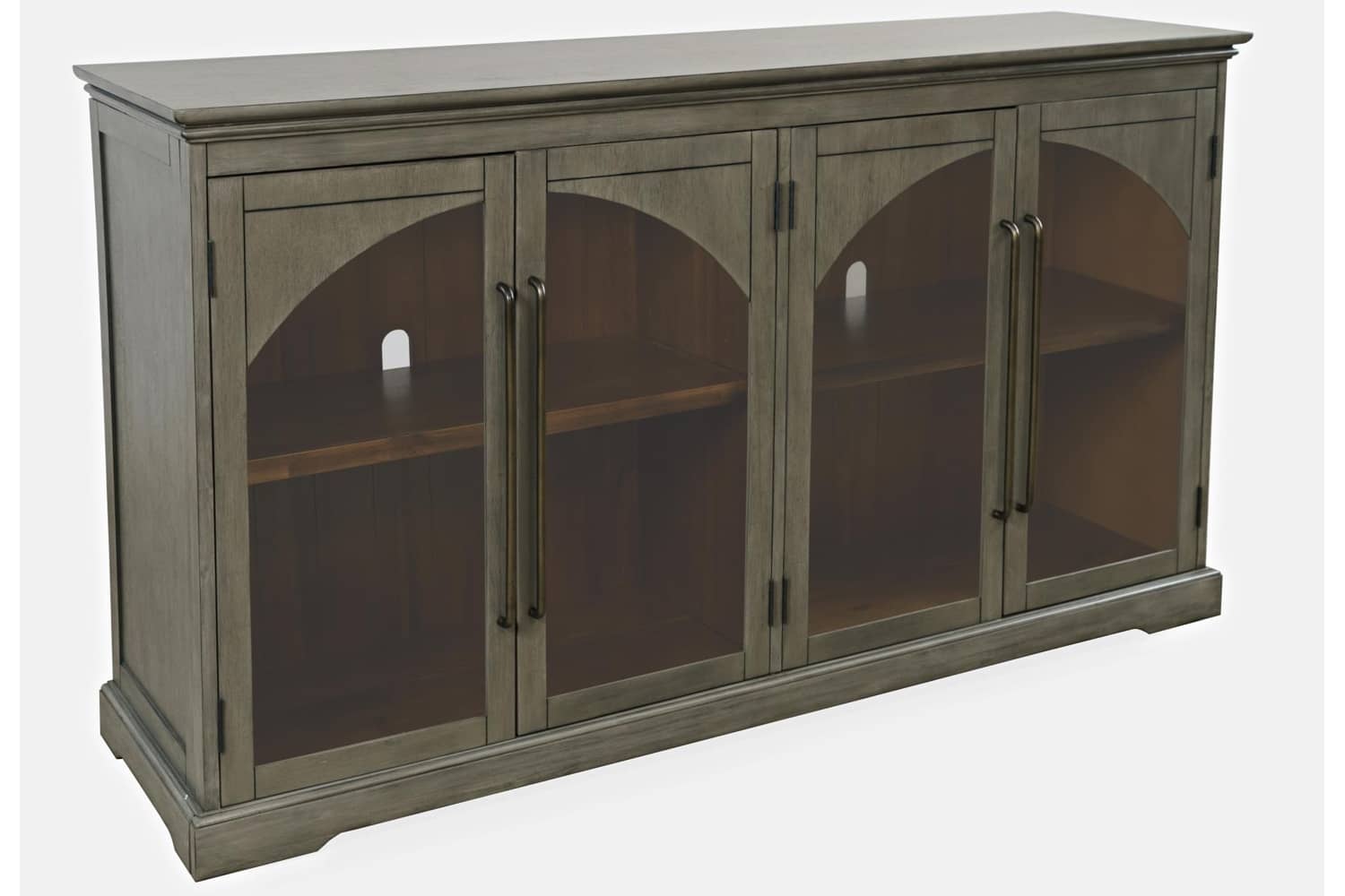 Archdale Gray 6 Door Accent Cabinet - Georgia Furniture Mart