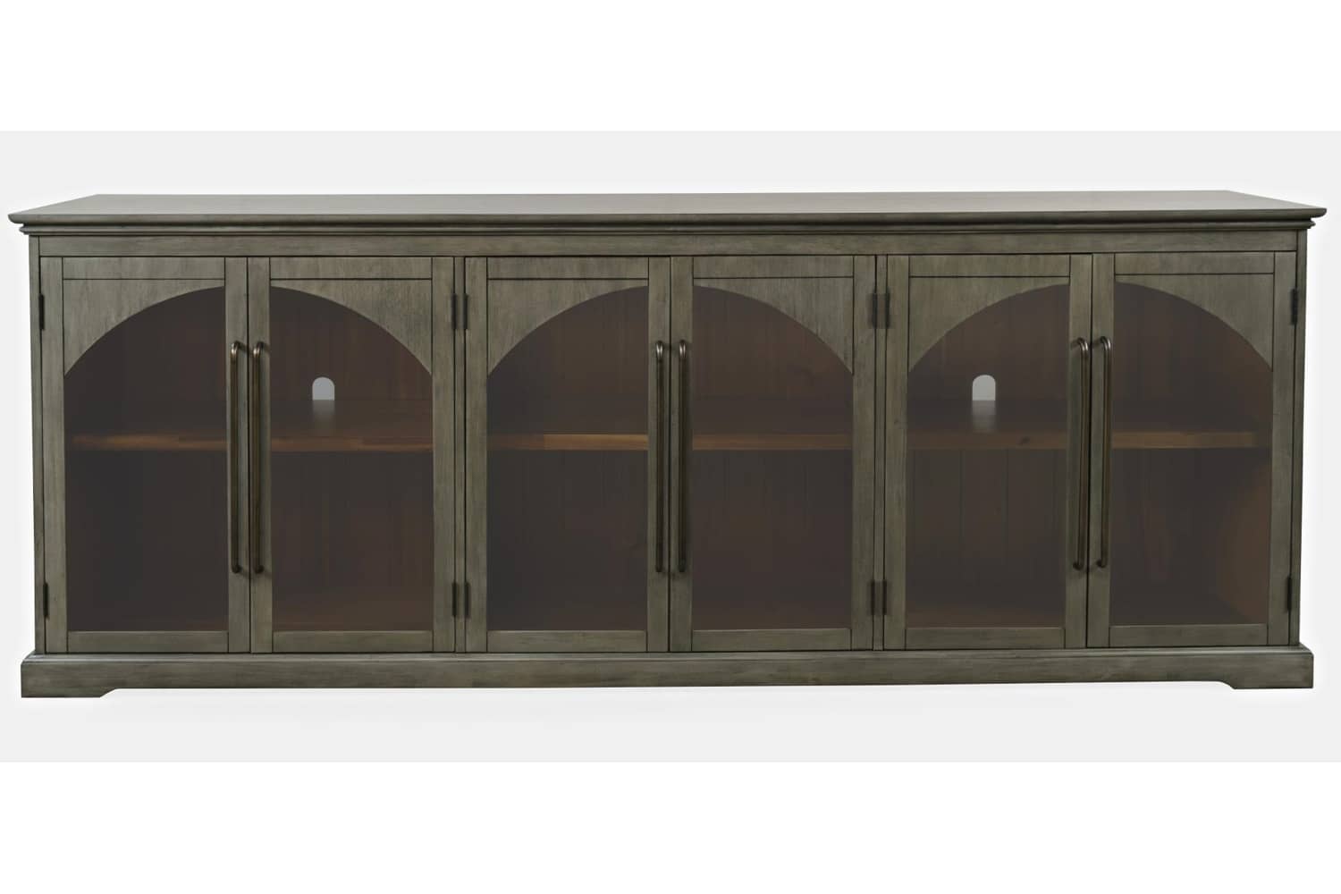 Archdale Gray 6 Door Accent Cabinet - Georgia Furniture Mart