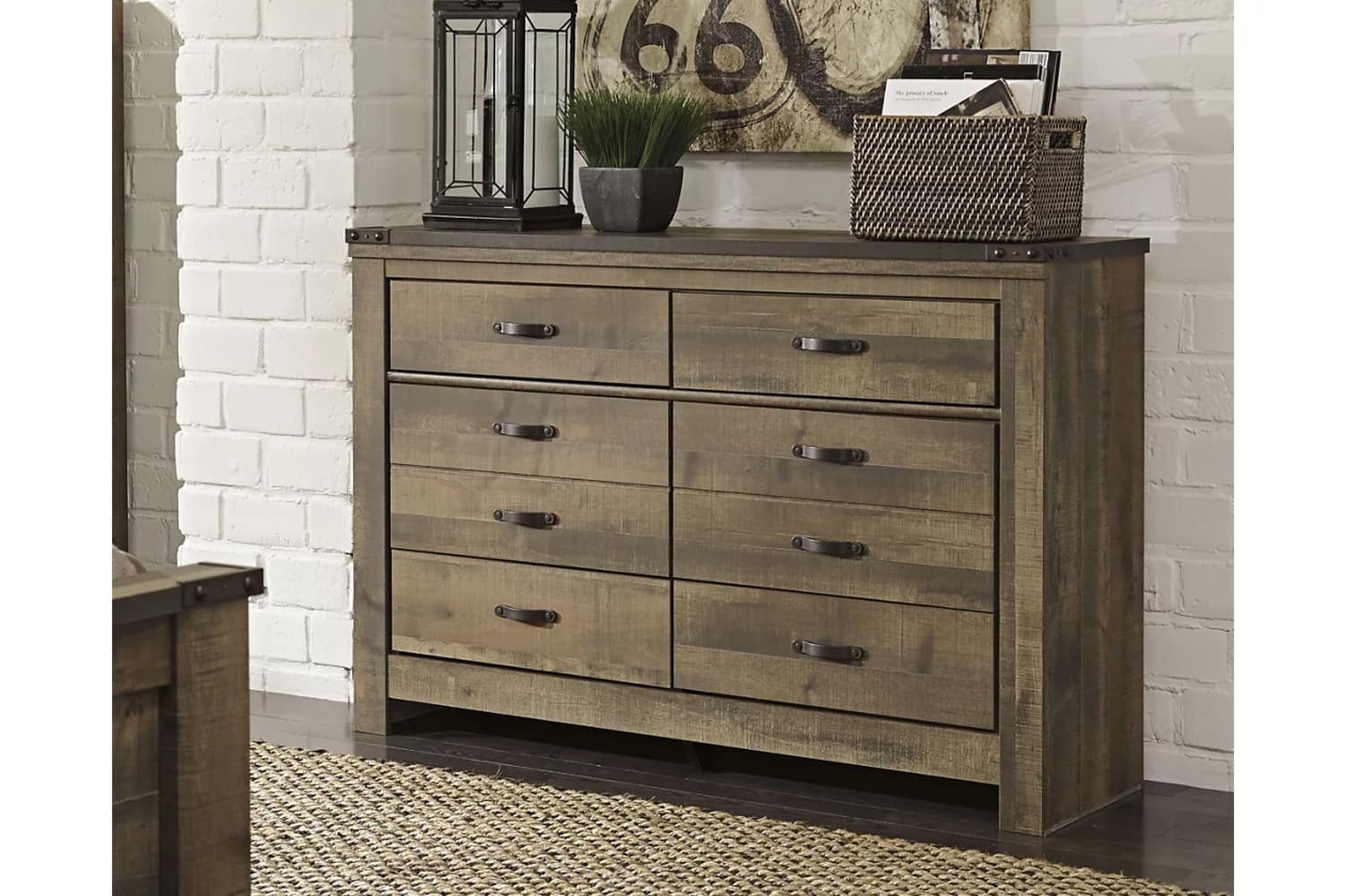 Trinell 6Drawer Dresser Furniture Mart